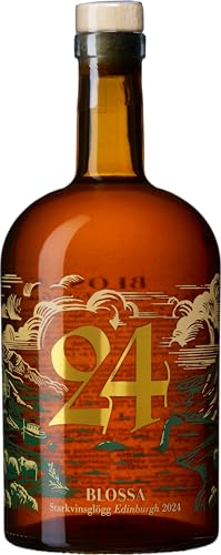 Blossa 2024 Edinburgh Glögg 15% 75 cl | Limitierte Edition Weißer Starkvinsglögg | Glühwein mit Rauchigem Whisky & Algennoten. von Blossa