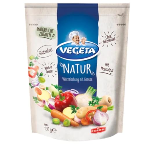 Podravka "VEGETA NATUR" Würzmischung, 150g (1er Pack) BLUE BUTTON GOODS von Blue Button Goods