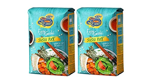 Blue Dragon Sushi-Reis (500 g, 2 Stück) von Blue Dragon