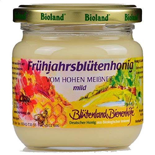 Blütenland Bienenhöfe Frühjahrsblütenhonig 250g, Bioland 250 g von Blütenland Bienenhöfe