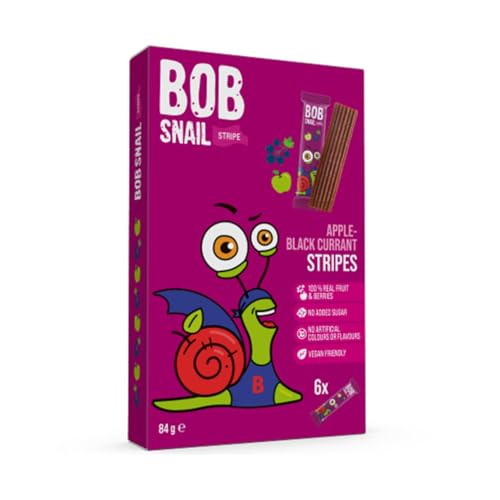 Bob Snail Natural Apple-Black Currant Fruit Stripe 84g von Bob Snail