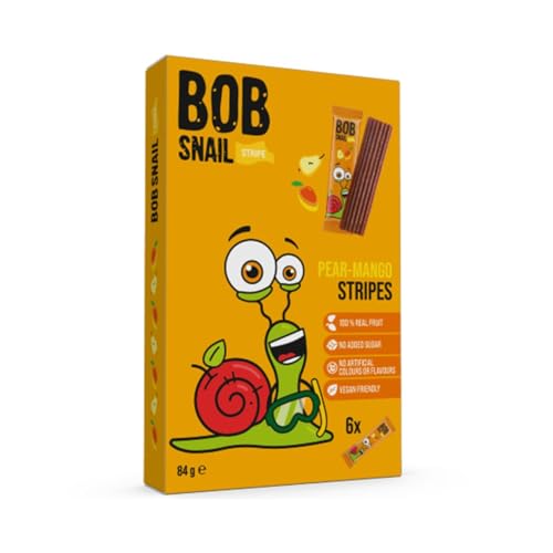 Bob Snail Natural Pear-Mango Fruit Stripe 84g von Bob Snail