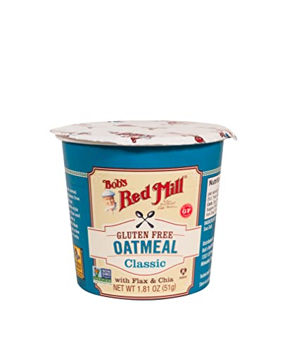 Bob's Red Mill Gluten Free Oatmeal Cup Classic With Flax/chia 1.81 Oz Case Of 12 von Bob's Red Mill