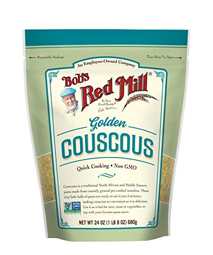 Bob's Red Mill Golden Couscous, 680 ml (1 Stück) – gentechnikfrei, vegan, koscher von Bob's Red Mill