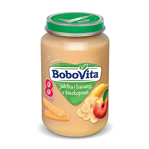 BoboVita Äpfel und Banane mit Biskuit je 8 Monate 190 g von Bobovita