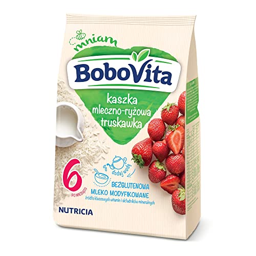 BoboVita Milch-Reis Erdbeere je 6 Monate 230 g von Bobovita