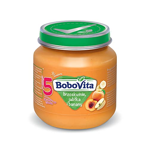 BoboVita Pfirsich Apfel und Banane nach 5 Monaten 125 g von Bobovita