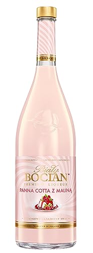 1 Flasche Bialy Bocian Panna Cotta Malina a 0,5l 16% Vol. Polmos Bielsko-Biala von Bocian