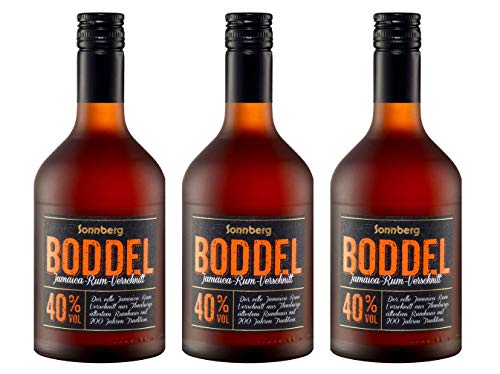 Boddel 40 Jamaica-Rum-Verschnitt (3 x 0.7 l) von Boddel Rum 40% vol. 0,7l