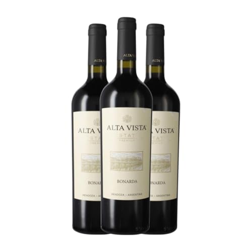 Altavista Premium Bonarda Mendoza 75 cl Rotwein (Karton mit 3 Flaschen von 75 cl) von Bodega Altavista