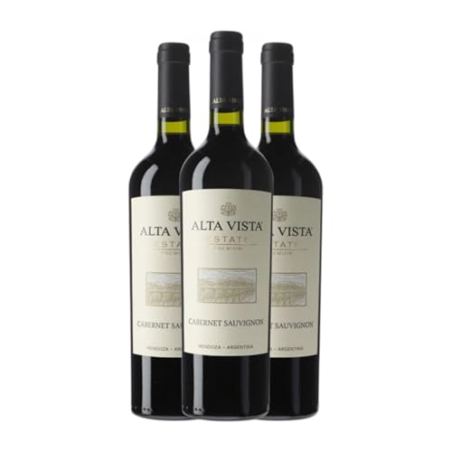 Altavista Premium Cabernet Sauvignon Mendoza 75 cl Rotwein (Karton mit 3 Flaschen von 75 cl) von Bodega Altavista