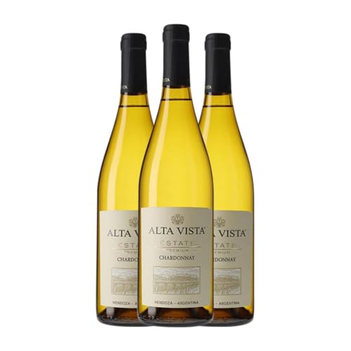 Altavista Premium Chardonnay Mendoza 75 cl Weißwein (Karton mit 3 Flaschen von 75 cl) von Bodega Altavista