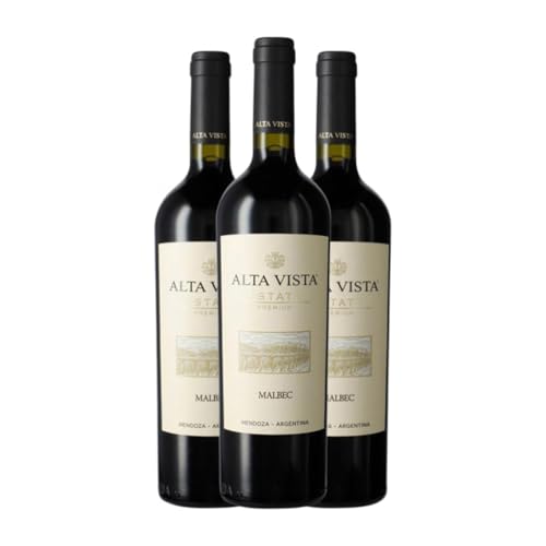 Altavista Premium Malbec Mendoza 75 cl Rotwein (Karton mit 3 Flaschen von 75 cl) von Bodega Altavista