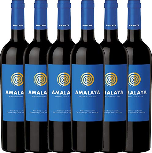 Amalaya Malbec Tinto Bodega Colomé Rotwein 6 x 0,75l VINELLO - 6 x Weinpaket inkl. kostenlosem VINELLO.weinausgießer von Bodega Amalaya