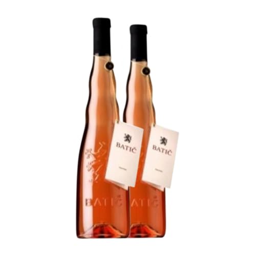 Batič Cabernet Sauvignon Jung 75 cl Rosé-Wein (Karton mit 2 Flaschen von 75 cl) von Bodega Batič