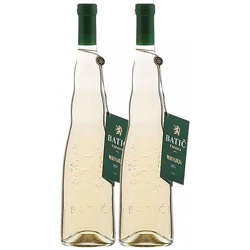 Batič Malvasía Valle de Vipava 75 cl (Schachtel mit 2 Flaschen von 75 cl) von Bodega Batič