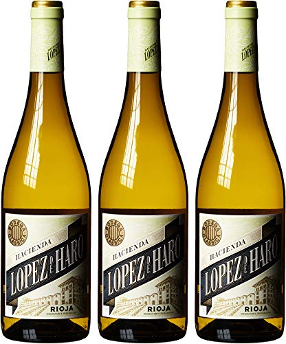 Bodega Classica Hacienda López de Haro Blanco DOCa, Jahrgang , 3er Pack (3 x 750 ml) von Bodega Classica