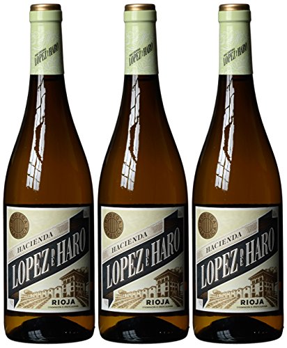 Bodega Classica Hacienda López de Haro Blanco DOCa aus Spanien/Rioja 2013 trocken (3 x 0.75 l) von Bodega Classica