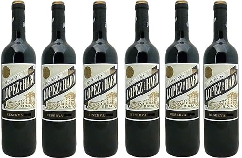 Hacienda Lopez De Haro Rioja Reserva 2018-6 Flaschen zu 0,75 Liter von Bodega Classica