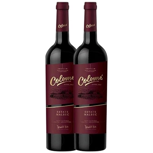 Colomé Malbec Alterung 75 cl (Schachtel mit 2 Flaschen von 75 cl) von Bodega Colomé