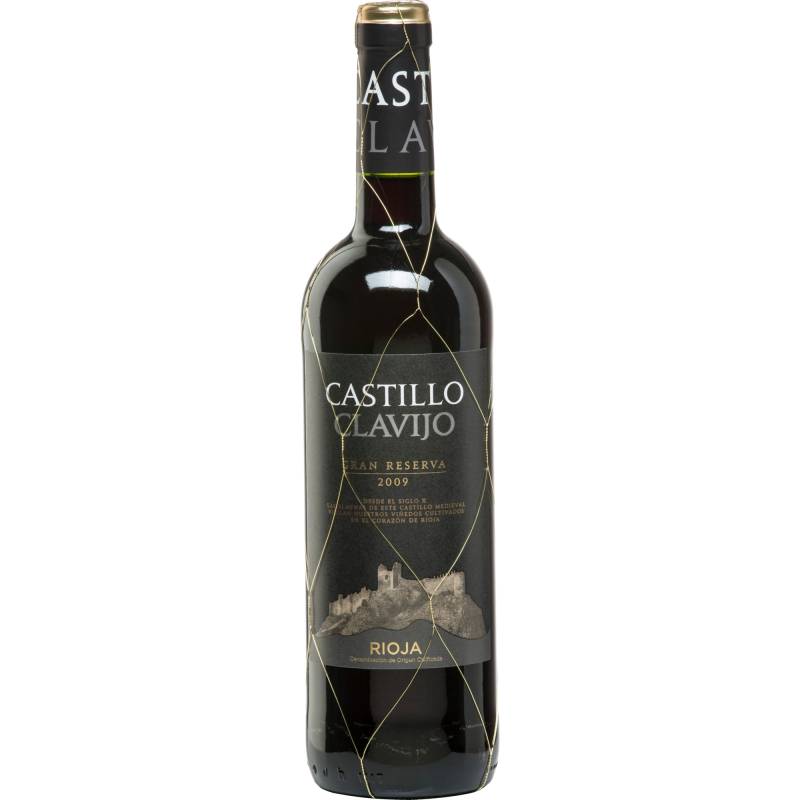 Castillo Clavijo Gran Reserva, Rioja DOCa, Rioja, 2012, Rotwein von Bodega Criadores de Rioja -  C. los Tinos, 52, 72, 26141 Alberite, La Rioja, Spanien