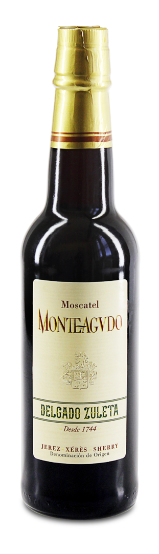 Sherry Moscatel Monteagvdo von Bodega Delgado Zuleta