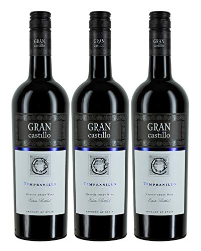 Tempranillo lieblich Gran Castillo, Valencia DO, Bodega Gran Castillo, Jahrgang 2022 (3 x 0,75 l) von Bodega Gran Castillo