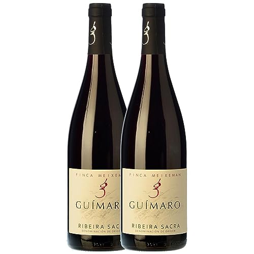 Guímaro Finca Meixemán Ribeira Sacra Alterung 75 cl (Schachtel mit 2 Flaschen von 75 cl) von Bodega Guímaro