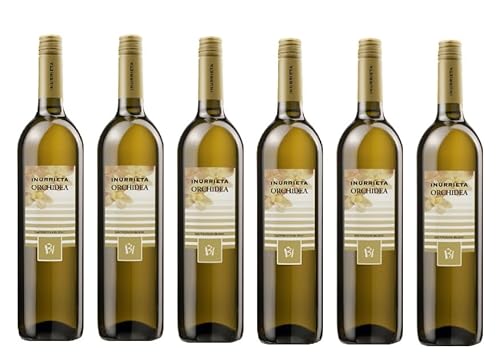 6x 0,75l - 2023er - Bodegas Inurrieta - Orchidea - Sauvignon Blanc - Navarra D.O.P. - Spanien - Weißwein trocken von Bodega Inurrieta