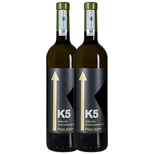 K5 Arguiñano Getariako Txakolina 75 cl (Schachtel mit 2 Flaschen von 75 cl) von Bodega K5