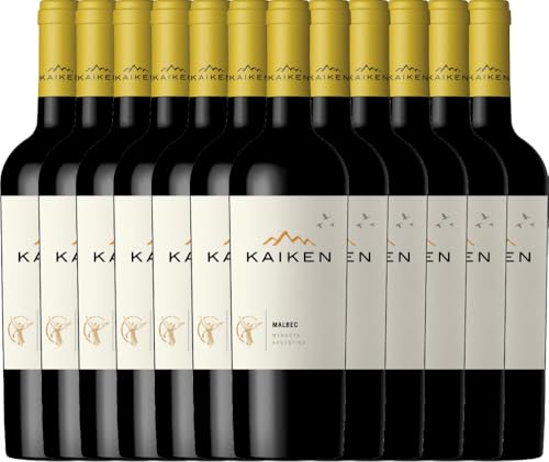 Kaiken Malbec Bodega Kaiken Rotwein 12 x 0,75l VINELLO - 12 x Weinpaket inkl. kostenlosem VINELLO.weinausgießer von Bodega Kaiken