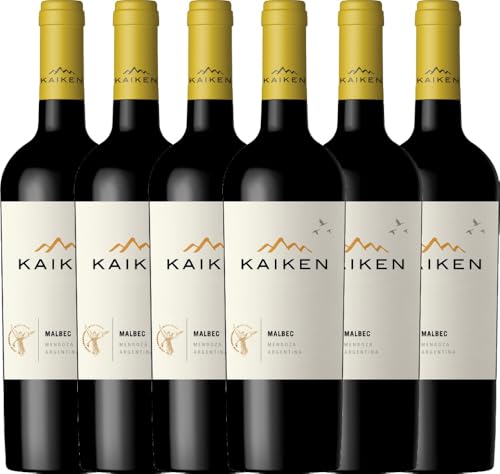 Kaiken Malbec Bodega Kaiken Rotwein 6 x 0,75l VINELLO - 6 x Weinpaket inkl. kostenlosem VINELLO.weinausgießer von Bodega Kaiken