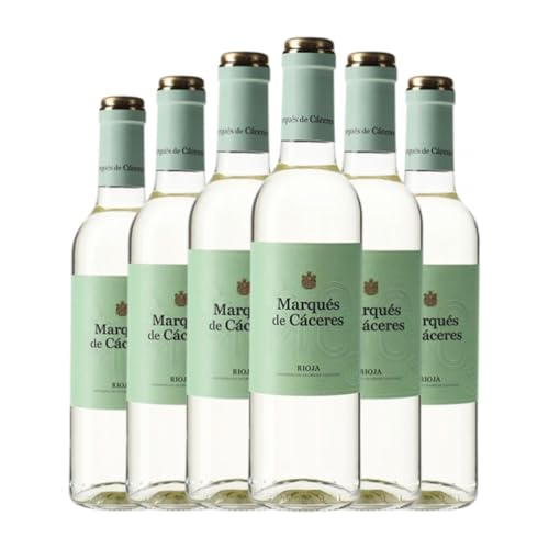 Marqués de Cáceres Blanc Viura Rioja Halbe Flasche 37 cl Weißwein (Karton mit 6 Halbe Flasche von 37 cl) von Bodega Marqués de Cáceres