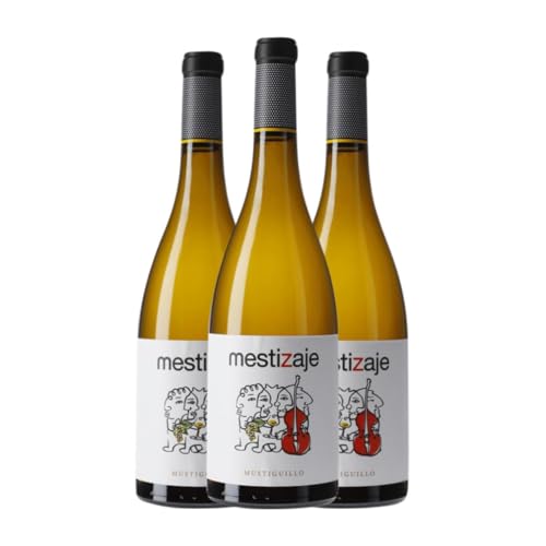 Mustiguillo Mestizaje Blanc Vino de Pago El Terrerazo 75 cl Weißwein (Karton mit 3 Flaschen von 75 cl) von Bodega Mustiguillo