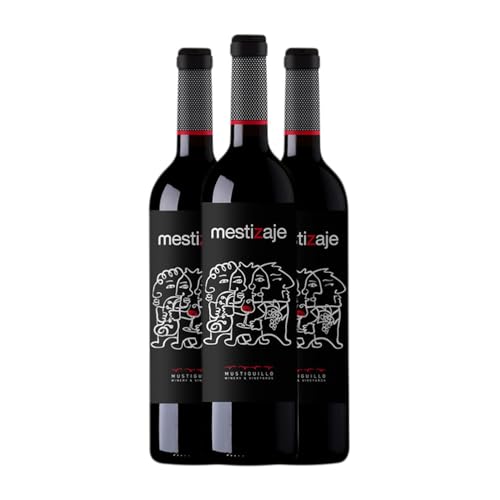 Mustiguillo Mestizaje Vino de Pago El Terrerazo Magnum-Flasche 1,5 L Rotwein (Karton mit 3 Magnum-Flasche von 1,5 L) von Bodega Mustiguillo