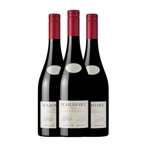 Pirineos Marboré Cuvée Somontano 75 cl Rotwein (Karton mit 3 Flaschen von 75 cl) von Bodega Pirineos