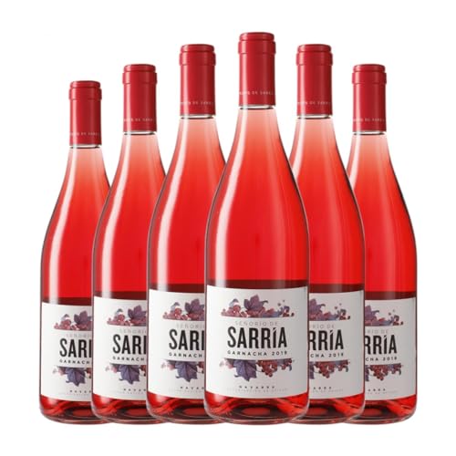 Señorío de Sarría Grenache Navarra Jung 75 cl (Schachtel mit 6 Flaschen von 75 cl) von Bodega Señorío de Sarría