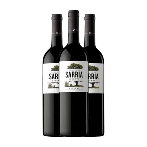 Señorío de Sarría Navarra Reserve 75 cl Rotwein (Karton mit 3 Flaschen von 75 cl) von Bodega Señorío de Sarría