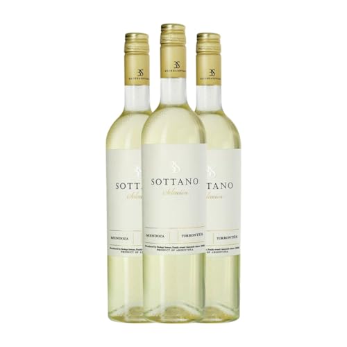 Sottano Torrontés Mendoza 75 cl Weißwein (Karton mit 3 Flaschen von 75 cl) von Bodega Sottano