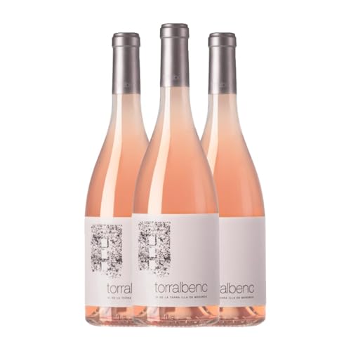 Torralbenc Rosado Vi de la Terra de Illa de Menorca 75 cl Rosé-Wein (Karton mit 3 Flaschen von 75 cl) von Bodega Torralbenc