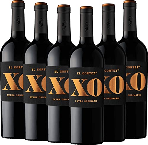 El Cortez XO Extra Ordinario von Bodega Torre Oria - Rotwein 6 x 0,75l VINELLO - 6er - Weinpaket inkl. kostenlosem VINELLO.weinausgießer von Bodega Torre Oria