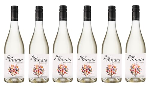 6x 0,75l - 2023er - Valdecuevas - flor innata - Frizzante - Spanien - Perlwein süß von Bodega Valdecuevas