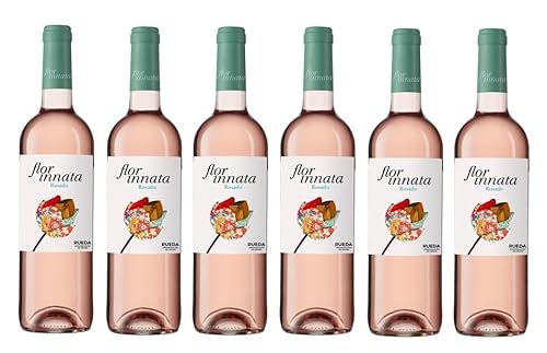 6x 0,75l - 2023er - Valdecuevas - flor innata - Rosado - Rueda D.O.P. - Spanien - Rosé-Wein trocken von Bodega Valdecuevas