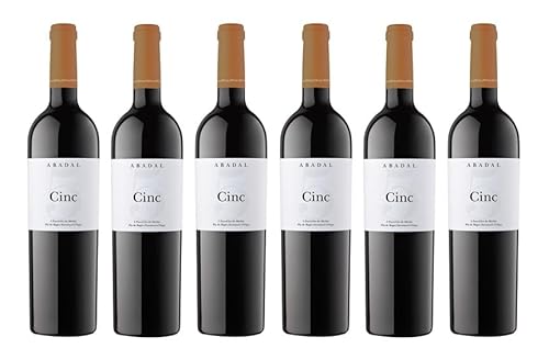 6x 0,75l - 2020er - Bodegas Abadal - 5 - Merlot - Pla de Bages D.O.P. - Spanien - Rotwein trocken von Bodegas Abadal