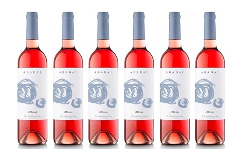 6x 0,75l - 2023er - Bodegas Abadal - el Rosat - Pla de Bages D.O.P. - Spanien - Rosé-Wein trocken von Bodegas Abadal