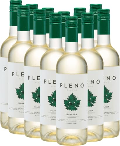 Pleno Blanco Navarra DO Bodegas Agronavarra Weißwein 12 x 0,75l VINELLO - 12 x Weinpaket inkl. kostenlosem VINELLO.weinausgießer von Bodegas Agronavarra