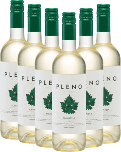 Pleno Blanco Navarra DO Bodegas Agronavarra Weißwein 6 x 0,75l VINELLO - 6 x Weinpaket inkl. kostenlosem VINELLO.weinausgießer von Bodegas Agronavarra