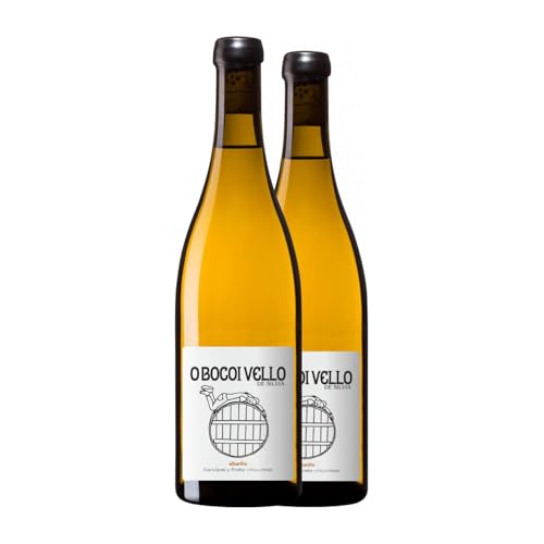 Nanclares O Bocoi Vello Albariño Rías Baixas 75 cl Weißwein (Karton mit 2 Flaschen von 75 cl) von Bodegas Alberto Nanclares