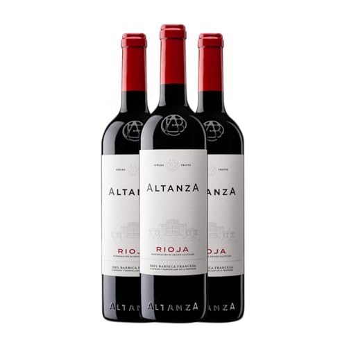 Altanza Tempranillo Rioja Reserve 75 cl Rotwein (Karton mit 3 Flaschen von 75 cl) von Bodegas Altanza