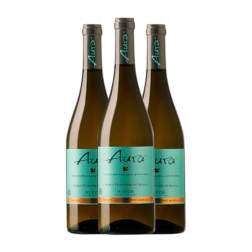 Aura Parcela Avutarda Verdejo Rueda Alterung 75 cl Weißwein (Karton mit 3 Flaschen von 75 cl) von Bodegas Aura